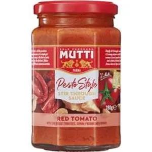 Image of Solo Pomodoro Mutti Pesto Style Stir Through Sauce Red Tomato