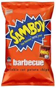 Image of Samboy Barbecue Crinckle Cut Potato Chip