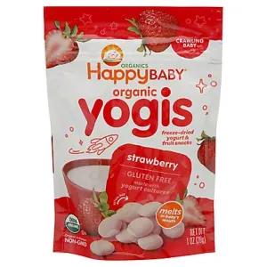 FODMAPs, Gluten & More | Happy Baby Organics Strawberry Yogis 